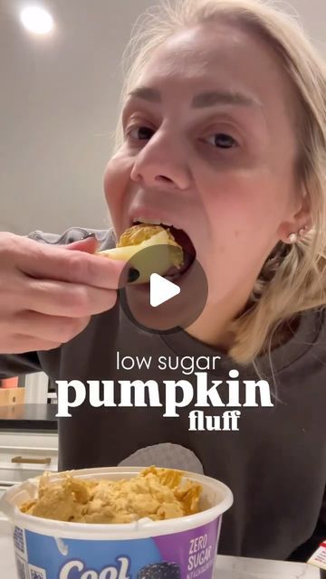 Laura Flusche | Bariatric Surgery | WLS | Duodenal Switch on Instagram: "Oct 1 means ALL the pumpkin is now totally acceptable! 😂

pumpkin fluff

1 8oz sugar free cool whip 
1 package sugar free vanilla pudding mix
1 can pumpkin 
dash of cinnamon and nutmeg 

mix together, store in fridge 

I love to dip apples in it. SO GOOD! 🎃 

#bariatriceats #pumpkindessert #falltreats #lowsugardessert" Sugar Free Pumpkin Fluff, Pudding Dip, Weight Watcher Pumpkin Fluff, Pumpkin Fluff Low Carb, Pumpkin Cool Whip Dessert, Weight Watchers Pumpkin Fluff, Pumpkin Puree And Cool Whip, Pumpkin Fluff Dip Cool Whip Keto, Cool Whip And Sugar Free Pudding