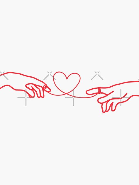 Red String Theory Art, String Theory Art, String Theory Tattoo, Red String Of Fate Art, Red String Of Fate Tattoo, Red String Theory, Fate Tattoo, String Of Fate, Hands Reaching Out