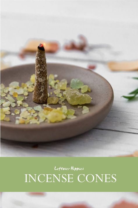 How To Make Backflow Incense Cones, Handmade Incense Cones, Incense Cone Packaging, Forest Incense, Dragons Blood Incense, Sandalwood Incense, Earthy Scent, Incense Cones, Smudge Sticks