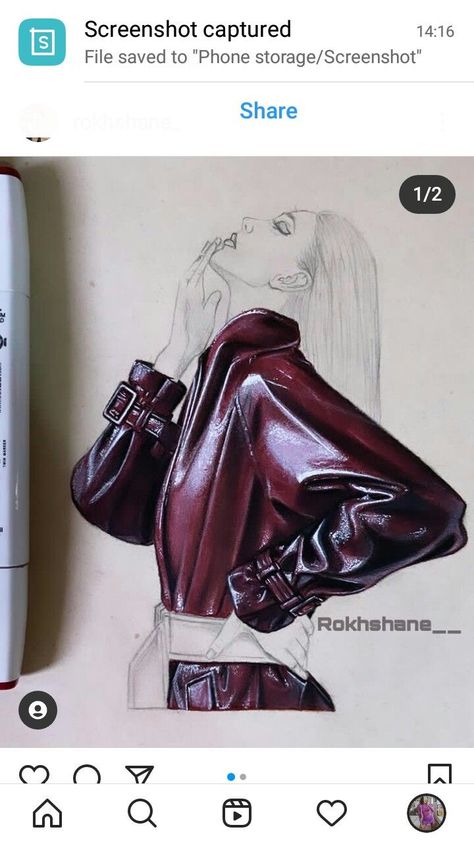 Leather Illustration, Fabric Rendering, Textile Pattern Design Fashion, Fashion Portfolio Layout, Fashion Design Classes, Fashion Illustration Poses, Fashion Model Sketch, Fashion Figure Drawing, Fashion Illustrations Techniques