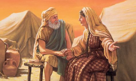 What God expects from wives. Illustrations: Abraham listens to Sarah. jw.org Jw Images, Biblical Pictures, Jw Inspiration, Father Abraham, Family Roles, Abraham And Sarah, Family Happiness, Love Your Wife, Galaxy Pictures