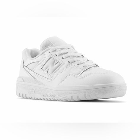 New Balance 550 Women Shoe Size 8.5 Triple White Low Top Chunky Sneaker GSB550WW New Balance 550 Women, Balance 550, Balance Shoes, Chunky Sneakers, New Balance Shoes, Low Top, Leave A Comment, New Balance, Women Shoes