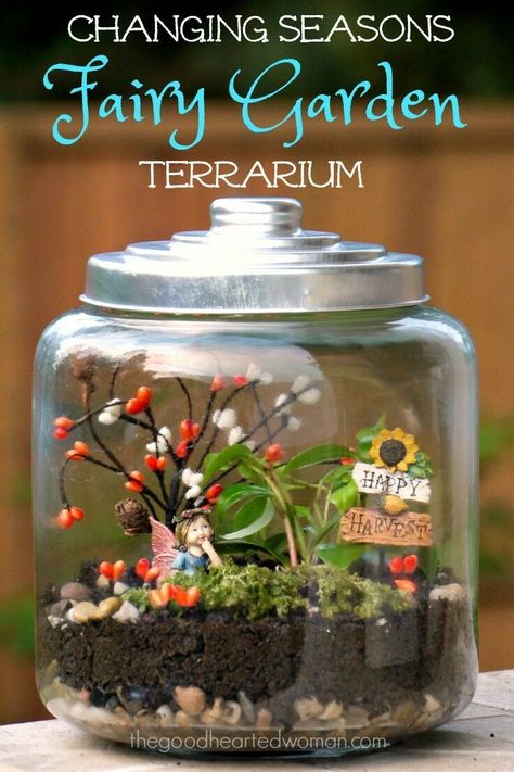 Fairy Garden Design Ideas, Plants Terrarium, Fairy Terrarium, Indoor Fairy Gardens, Fairy Garden Ideas, Vertical Vegetable Garden, Fairy Garden Designs, Pallet Garden, Terrarium Diy