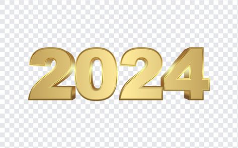 2024 Year Gold Text PNG 2024 Text, 2024 Background, 2024 Gold, Android Wallpaper Blue, 2024 Year, Mockup Downloads, Png Text, Gold Text, 3d Object