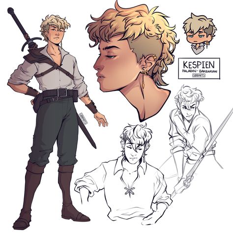 Pirate Oc, Arte Nerd, Character Sketches, Dungeons And Dragons Characters, Dnd Art, Character Design Male, Fantasy Inspiration, Character Design References, Character Creation