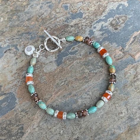 EastVillageJewelry - Etsy Handmade Turquoise Jewelry, Sun Charm, Bracelets Design, Beads Bracelet Design, Hill Tribe Silver, Homemade Jewelry, Moon Jewelry, Bracelets Handmade Beaded, Beaded Jewelry Diy