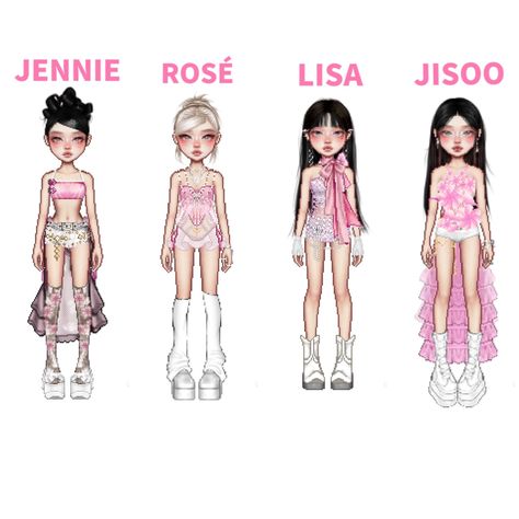 everskies outfits, blackpink, 4 member girl group Rose Coachella Outfit, Gold Kpop Outfits, Coachella Performance Outfits, Stage Outfits Blackpink, Blackpink Outfits Ideas, Cochella Outfits Inspiration, Blackpink Outfit Ideas, Everskies Group Outfits, Blackpink Stage Outfits