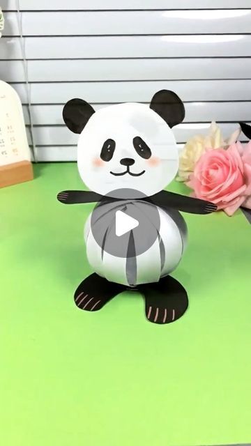 Itsy Bitsy Artsy I Art & Craft I Creative DIY on Instagram: "DIY Paper Panda! 🐼✂️🎨🖌✨ Unleash your creativity with this origami tutorial or paper folding. Perfect for kids and beginners. . . 📌Follow me for more : ➡️ @itsy_bitsy_23 ➡️ @itsy_bitsy_23 ➡️ @itsy_bitsy_23 . . #PaperCraft #paperdiy #OrigamiFun #KidsCrafts #CraftingWithKids #CreativeKids #paperfolding #FunWithPaper #EasyCrafts #DIYArt #CraftyKids #CraftTutorial #ArtAndCraft #PaperArt #diypanda #CraftyIdeas #CraftInspiration #HandmadeWithLove #CreativeMinds #CraftyFun #parentchildcraft  #paperdiy #origami #homedecor #KidsCrafts #papercrafting #handmade #diyprojects #usacraft #parentchildhandmade" Panda Paper Craft, Panda Crafts For Kids, Paper Panda, Panda Craft, Crafty Kids, Origami Tutorial, Instagram Diy, Craft Tutorial, Paper Folding