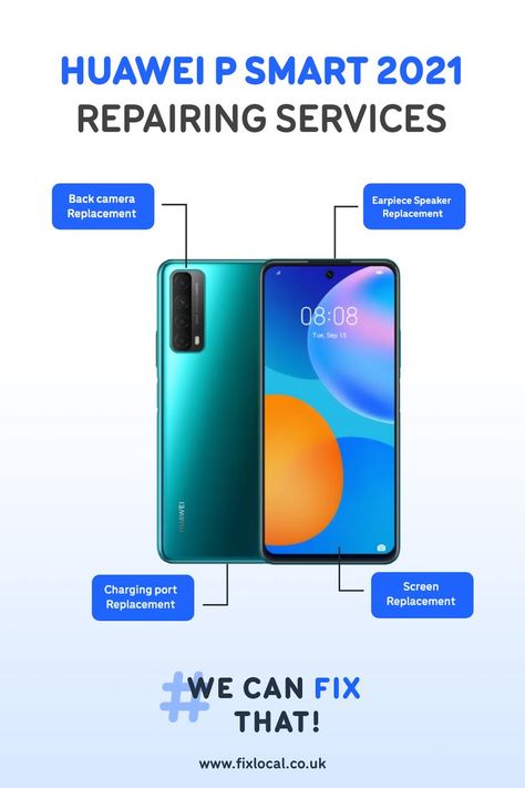 Do your Huawei P Smart 2021 devices needs fixation? Fixlocal is offering Huawei Smartphones Repairing Issues, like Screen Repairs, Battery Replacement, Liquid Damages, Charging issues, in our Huawei Repair Shop London.
.
.
🏪 Fixlocal Chelsea....!!!
.
.
✅ Huawei P Smart Screen Repair
✅ Huawei Screen Repair near me
✅ Huawei P40 Pro Screen Replacement
✅ Best Huawei Repairing Shop near me
✅ Huawei Repair London
✅ Huawei Repair Near Me Huawei P Smart 2021, Broken Screen, Chelsea London, Mobile Phone Repair, Screen Repair, Back Camera, Screen Replacement, Repair Shop, Phone Repair