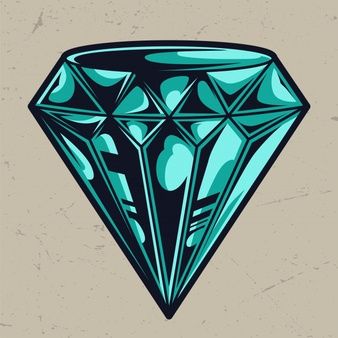 Diamond Tattoo Designs, Diamond Template, Diamond Graphic, Blue Rose Tattoos, Diamond Icon, Retro Tattoos, Diamond Vector, Diamond Tattoos, Diamond Logo