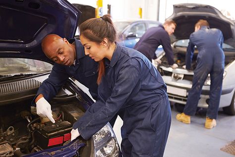 From vocational high schools to post-grad institutions, there’s no shortage of smart options for non-college bound teens. Job Corps, Automotive Technician, Vocational School, Positive Work Environment, Trade School, Auto Repair Shop, Engine Repair, Job Training, School Help