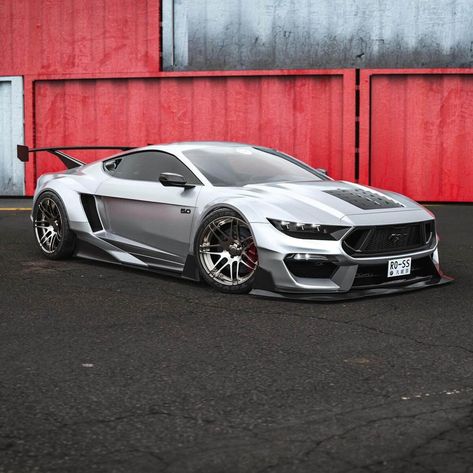 Ford Mustang S650 Widebody with Mid Engine | Modified Rides Widebody Mustang, Chevy Camaro Zl1, Gt 500, Celebrity Cars, Mustang Boss, Chevrolet Corvette Stingray, Shelby Gt, Cars Muscle, Mustang Fastback