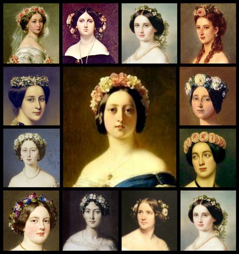 Victorian Hair Pieces, Victorian Hair Accessories, Victorian Wigs, Dresses References, Victorian Headdress, Victorian Headpiece, Era Hairstyles, Hairstyles Evening, Victorian Era Hairstyles