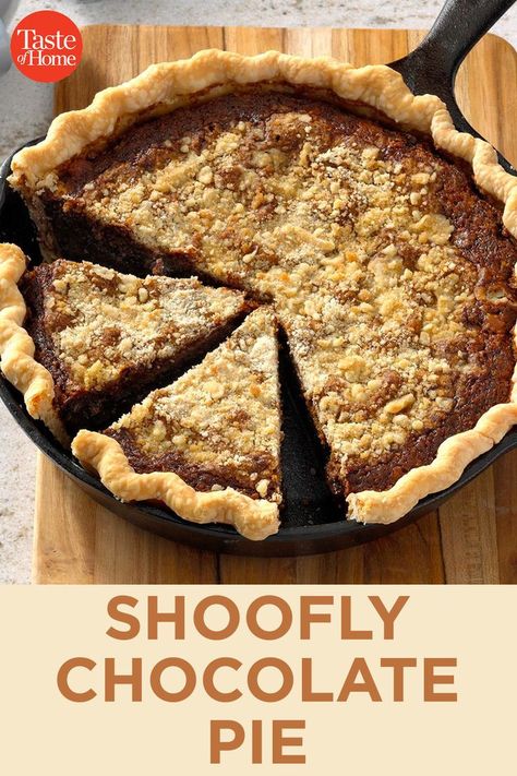 Country Desserts, Shoofly Pie, Yummy Pies, Skillet Desserts, Creamy Pie, Favorite Pie Recipes, Lime Pie Recipe, Pumpkin Pecan Pie, Christmas Pie