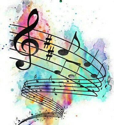 Music Notes Art, Nota Musical, Music Drawings, Notes Art, Aesthetic Music, Music Backgrounds, Music Tattoo, Music Tattoos, Music Artwork