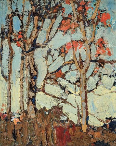 How Tom Thomson’s Paintings Stop Time in Its Tracks | The Tyee Tom Thompson, Group Of Seven Paintings, Tom Thomson Paintings, Lawren Harris, Tom Thomson, Emily Carr, Canadian Painters, Group Of Seven, Late Autumn