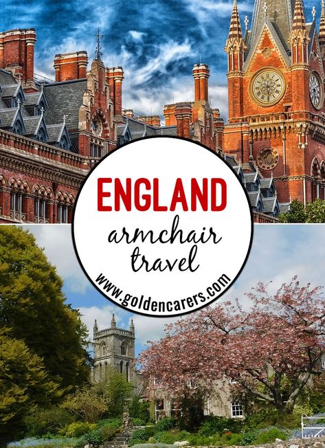 Armchair Travel to England: This comprehensive armchair travel activity includes everything you need for a full day of travel to ENGLAND. Fact files, trivia, quizzes, music, food, posters, craft and more! We hope you enjoy ENGLAND travelog! England Travel Outfits, Travel To England, Multicultural Activities, Senior Center Activities, Food Posters, Armchair Travel, Elderly Activities, England Photography, Adventure Club