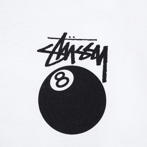 Stussy Wallpaper, Stussy 8 Ball, Stussy Logo, 8 Ball Pool, Printable Wall Collage, Bear Artwork, Ball Png, Ball Drawing, Iphone Wallpaper Stills