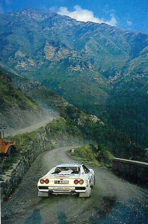 Bjorn Waldegard's Ferrari Rally car. Rally Raid, Chasing Cars, Gilles Villeneuve, Rally Racing, Geneva Motor Show, Good Year, Pikes Peak, Sweet Cars, Car Center