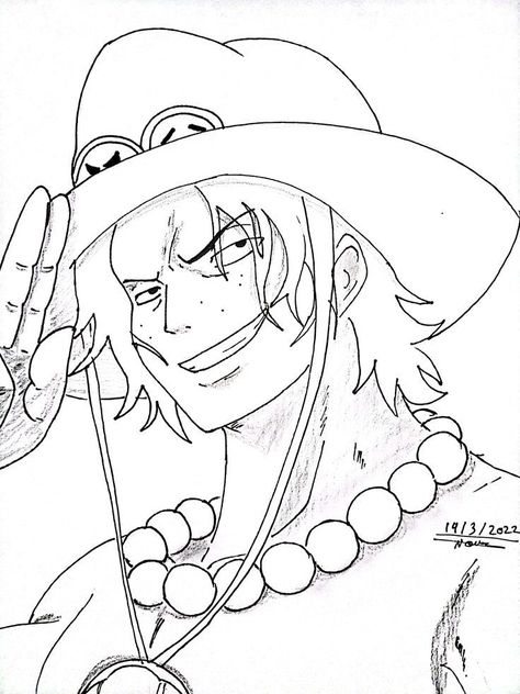 Drawing Ace From One Piece Ace From One Piece, Monster Truck Coloring Pages, Ace One Piece, Free Coloring Pages For Kids, Farm Animal Coloring Pages, Anime Drawing Books, Mermaid Coloring Pages, Dog Coloring Page, Unicorn Coloring Pages