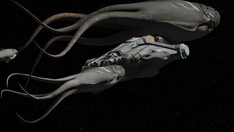 New 'Star Wars Rebels: The Call' Preview Clip Star Wars Rebels Ghost Ship, Star Wars Ezra, Fantasy Flight Star Wars, The Force Awakens Poster, Fanart Inspiration, Space Creatures, Star Wars Slug Thrower, Starwars Rebels, Space Whale