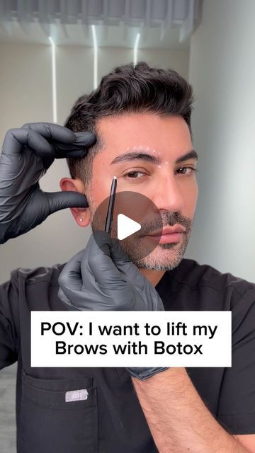 Sirak Darbinian, MD on Instagram: "Have you been trying to achieve a nice Brow Lift with Botox, but it’s just not happening? Save this video and show it to your injector next time." Brow Lift Botox Before And After, Facial Botox Areas, Eyebrow Botox Lift, Botox Brow Lift Injection Site, Botox Eyebrow Lift Before And After, Brow Lift Botox Eyebrows, Brow Lift Before And After, Eyebrow Lift Botox Before And After, Botox Brow Lift Before And After