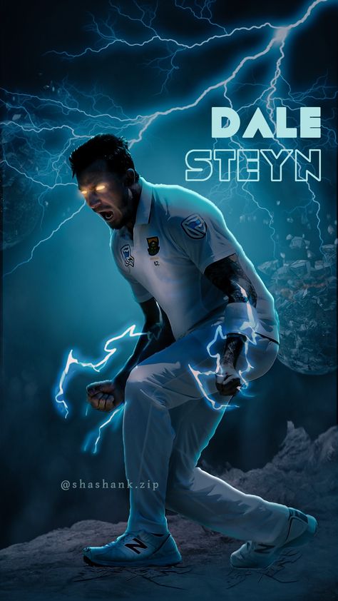 South Africa Cricket Team, Thunder Wallpaper, Dale Steyn, Cute Paragraphs For Him, Cute Paragraphs, Fast Bowling, Ab De Villiers Photo, Cricket Poster, Pool Images