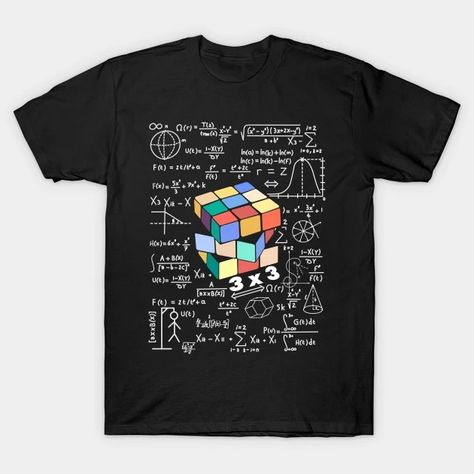 Math problem Rubik Rubics Cube - Rubiks Cube - T-Shirt | TeePublic Math Problem, Math Problems, Club Shirts, Graduation Day, School Graduation, 100 Days Of School, 100 Days, Sport T Shirt, V Neck T Shirt