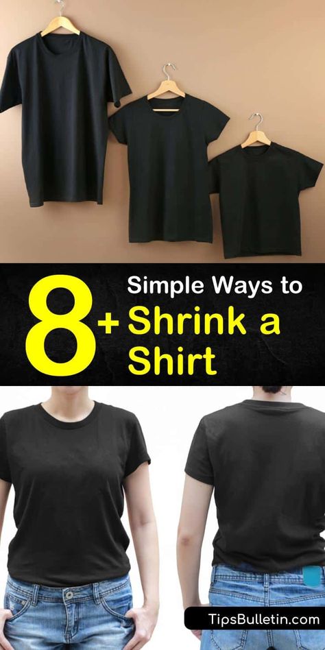 Shrink Clothes, How To Shrink Clothes, Spring Cleaning Challenge, Fits Clothes, Rayon Shirt, Wool Shirt, Boiling Water, Cotton Shirts, Mens Fashion Casual