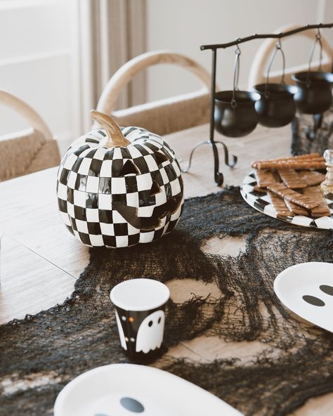 Seasons may change, but timeless decor pieces remain constant. Invest in Quality! . #mackenziechilds2024 #mcambassador @mackenziechilds . . Comment SHOP to get the links 👻 . ⬇️ https://liketk.it/4PqkL . . Halloween decor Halloween decorations Halloween Table decor #halloweendecor #halloweendecorations #halloweentabledecor Halloween Table Decor, Halloween Table Decorations, Timeless Decor, Halloween Table, Decor Pieces, Decor Halloween, Fall Home Decor, Halloween Decor, My Home