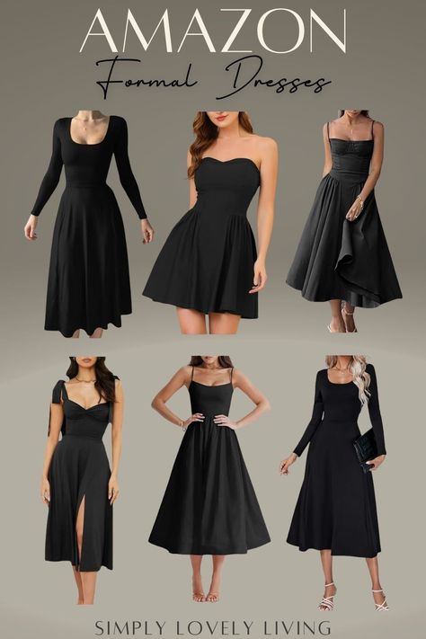 Amazon Dresses | Black Dresses | Little Black Dresses | Orchestra Outfits | Symphony Outfits | Formal Dresses | Ballet Show Dresses | LTK Style Tips | LTK Fashion | Elegant Dresses | Classy Dresses