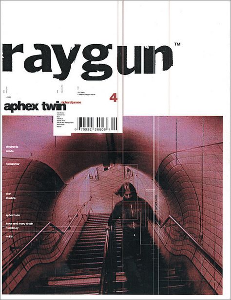 Raygun Magazine, David Carson Typography, Chris Ashworth, David Carson Design, 90s Graphic Design, Grunge Typography, David Carson, Graphic Design Styles, 90s Design