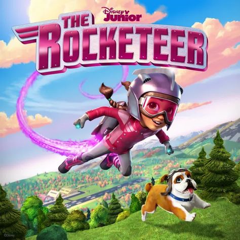 Disney Junior (@disneyjunior) on Instagram: “The #Rocketeer blasts in TODAY! Join Kit on high-flying adventures with her pals Tesh and Butch! 🚀…” Disney Junior Characters, Junior Y, Disney Lion Guard, Old Kids Shows, The Rocketeer, Disney Now, Disney Jr, Disney Channel Original, Palace Pets