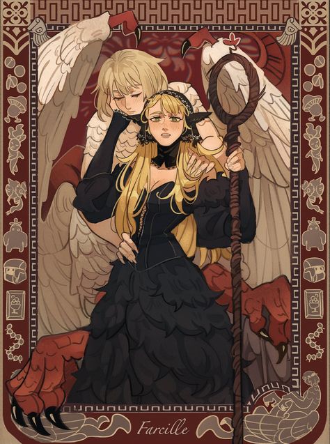 Falin And Marcille Fanart, Laios And Kabru Fanart, Marcelle X Fallin, Falin And Laios, Delicious In Dungeon Marcille X Fallin, Falin X Marcille Art, Falin And Marcelle, Marcelle Dungeon Meshi, Marcille Dungeon Meshi Fanart