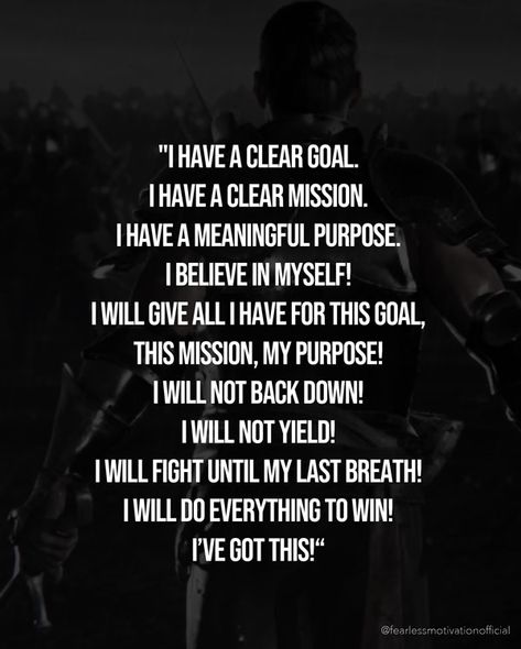 Warrior Mentality (Motivational Speech) Fearless Motivation Defence Motivational Quotes, Fighter Quotes Motivation, Warrior Mindset Quotes, Warrior Affirmations, Warrior Motivation, Team Fearless, Mentality Quotes, Warrior Mentality, Fearless Motivation