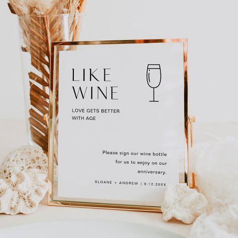 $11.25 | HARLOW Wine Bottle Wedding Guest Book Sign #harlow, wedding guest book sign, wine bottle guest book, wine guest book sign, love gets better with age, wine bottle sign, sign our wine bottle Wedding Wine Guest Book, Wine Bottle Guest Book Sign, Wine Guest Book, Wine Bottle Guest Book, Bottle Guest Book, Wine Bottle Wedding, Wedding Wine Bottles, Brewery Wedding, Wedding Guest Book Sign