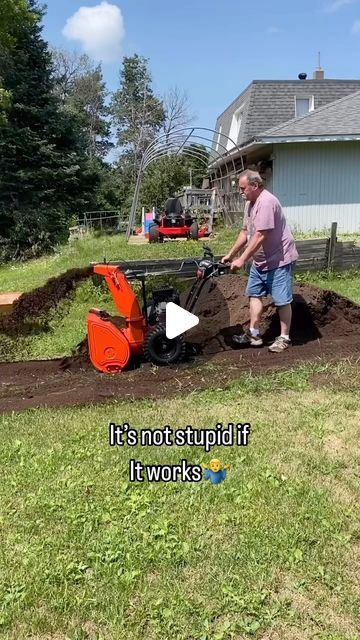 How To Plow A Garden, Construction Tools, Snow Plow, May 7th, Wonderful Day, Tips Tricks, May 7, Try It, Follow For More