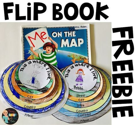 For some reason my students have a difficult time and often confuse state-country-continent. This little flip book helped out a ton, along with the book Me on the Map! This freebie will help so much. #meonethemap Me On A Map, Me On The Map, Social Studies Maps, Teaching Maps, Preschool Social Studies, 3rd Grade Social Studies, Social Studies Notebook, Kindergarten Social Studies, American History Lessons