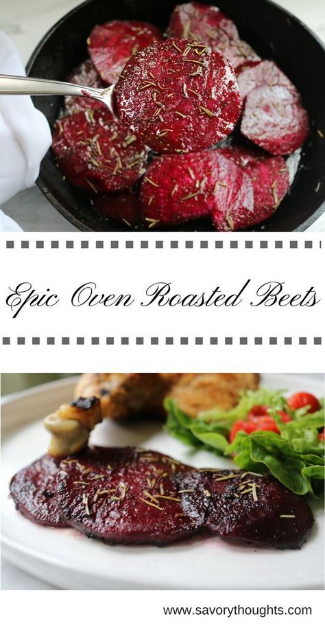 Cooking Beets In Oven, Roasted Beets Recipe, Roasting Beets In Oven, Beets Recipe, Oven Recipe, Recipes Oven, Beet Recipes, Easy Oven, No Bake Snacks