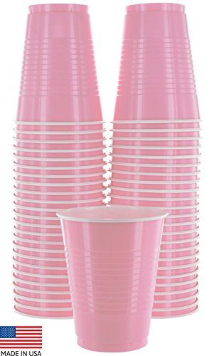 Pink Birthday Theme, Halloween Party Cups, Pink Party Theme, Pink Sweet 16, Barbie Theme Party, Plastic Party Cups, Barbie Birthday Party, Pink Birthday Party, 13th Birthday Parties