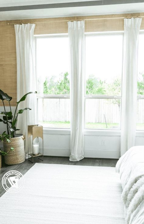 Picking Out Curtains, How To Make Cheap Curtains Look Expensive, How To Make Curtains Look Expensive, Bedroom Wall Colour Combination, Sunroom Remodel, Best Bedroom Colors, Wall Color Combination, Bedroom Color Combination, Ceiling Curtains