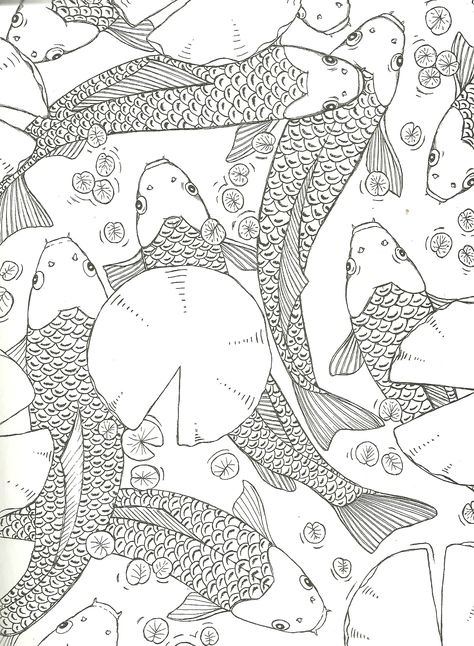 koi fish coloring pages Koi Coloring Pages, Koi Fish Coloring Pages, Fish Colouring Pages, Coloring Pages Japanese, Japanese Coloring Pages, Coloring Pages Fish, Koi Fish Colors, Fish Coloring, Koi Fish Drawing