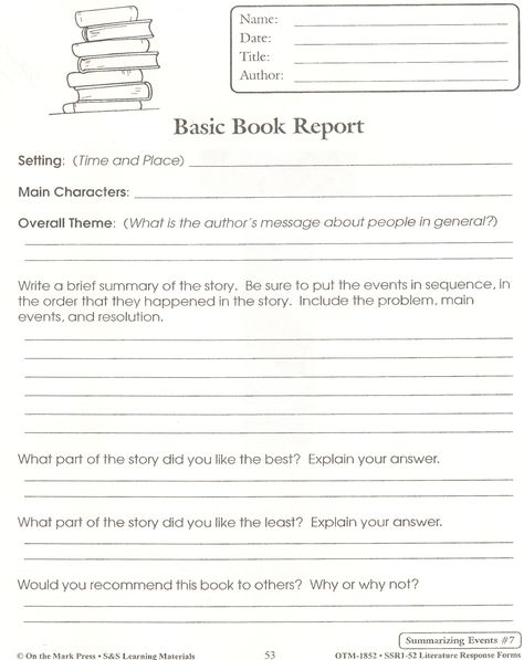 Chapter Template, Biography Book Report Template, Biography Book Report, Second Grade Books, 5th Grade Books, Book Report Template, 4th Grade Books, Grade Book Template, 2nd Grade Books