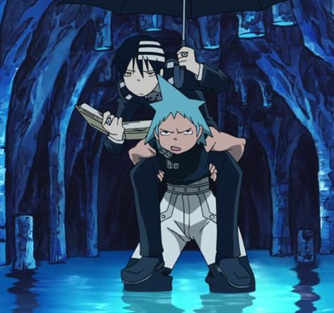 Dtk X Blackstar, Deathstar Souleater, Black Star And Soul, Soul Eater Maka And Soul, Black Star Pfp, Blackstar Soul Eater, Soul Eater Kid, Soul Eater Funny, Black Star Soul Eater