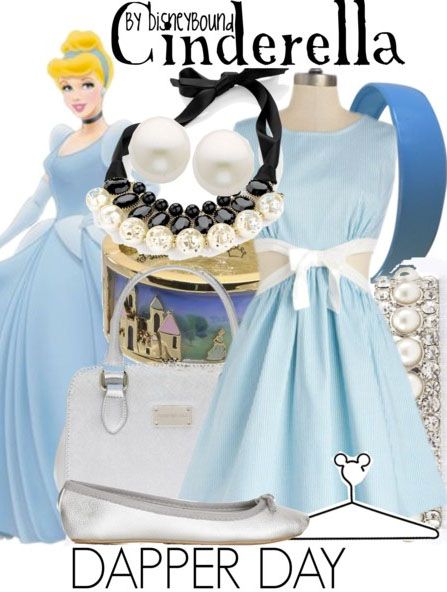 Love this outfit. Cinderella Fashion, Disney Attire, Cinderella Outfit, Dapper Day Outfits, Disney Dapper Day, Disney Wear, Disney Inspired Fashion, Disney Couture, Character Inspired Outfits