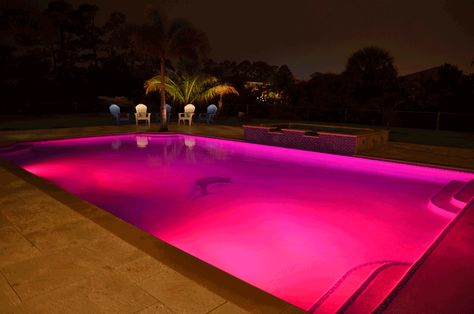 Why is Led pool lights are a good choice? you want to know. Know the features of LED pool lights here. Party Aesthetic Pink, Pool Party Aesthetic, Pool Lighting, Led Pool, Hot Tub Designs, Poolside Decor, Diy Hot Tub, Led Pool Lighting, Pool House Designs