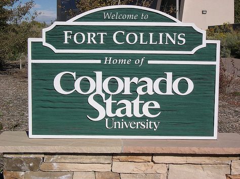 Welcome to Colorado State University in Fort Collins, CO by coloradoarchery, via Flickr University Housing, Usa University, Fort Collins Colorado, Colorado State University, College Aesthetic, Dream College, Colorado Usa, Colorado Travel, College Campus