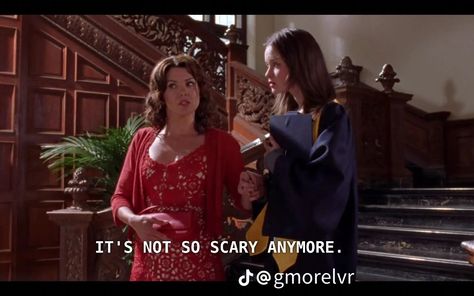 Lorelai Gilmore Quotes, Scary Quotes, Gilmore Girls Quotes, Graduation Quotes, Lorelai Gilmore, Senior Quotes, Great Tv Shows, Grad Cap, Rory Gilmore