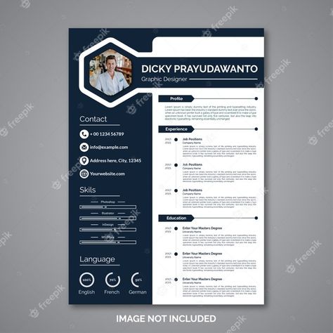 Cv Design Template Free, Resume Design Template Free, Free Cv Template Word, Curriculum Vitae Design, Cv Original, Cv Inspiration, Graphic Design Cv, Creative Cv Template, Cv Design Template