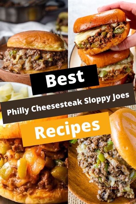 TOP 11 PHILLY CHEESESTEAK SLOPPY JOE RECIPES FOR FLAVOR Phillie Cheese Steak Sandwiches, Home Made Philly Cheese Steak Sandwich Recipe, Cheesesteak Style Sloppy Joes, Home Made Philly Cheesesteak, Philly Cheesteak Sloppy Joe, Best Baklava Recipe, Best Philly Cheesesteak, Philly Cheesesteak Sloppy Joes, Veal Saltimbocca